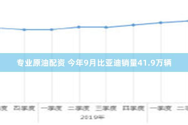 专业原油配资 今年9月比亚迪销量41.9万辆