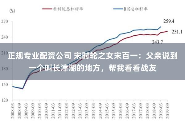 正规专业配资公司 宋时轮之女宋百一：父亲说到一个叫长津湖的地方，帮我看看战友